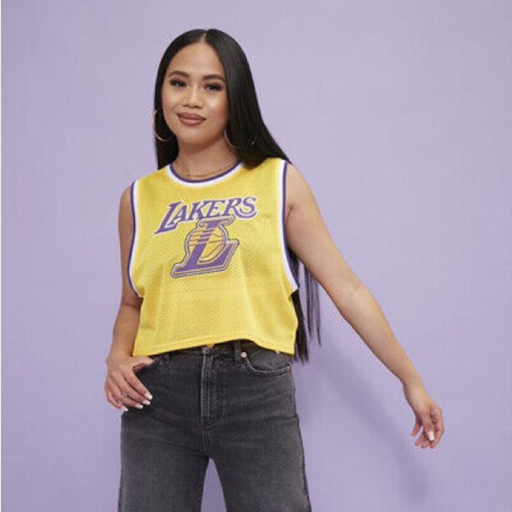 F21 💛 LA Lakers Cropped Jersey